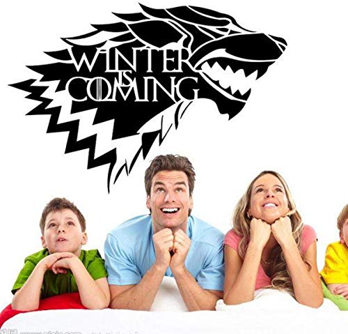 Game of Thrones The Stark Family Crest Dire Wolves Winter is Coming Stickers