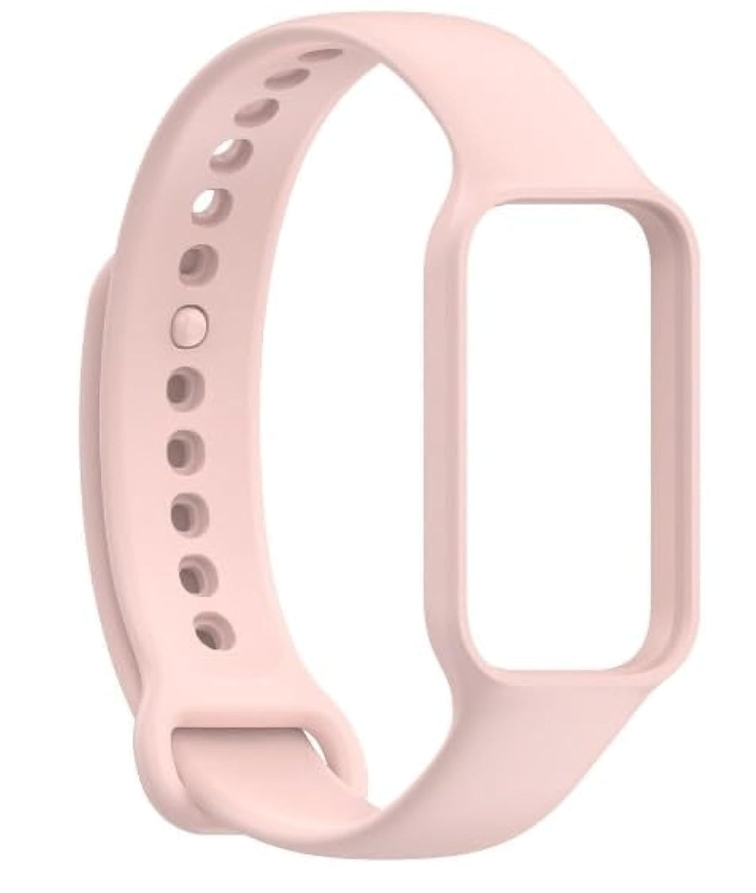 Generic Soft Silicone Watch Band for Xiaomi Redmi Band 2 Replacement Wristband Smart Band Bracelet (Tracker is Not Included) (Pink)