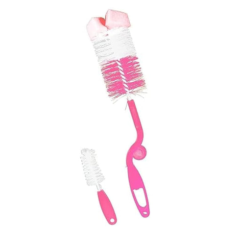 Safari Baby Bottle and teat cleaning brush Pink