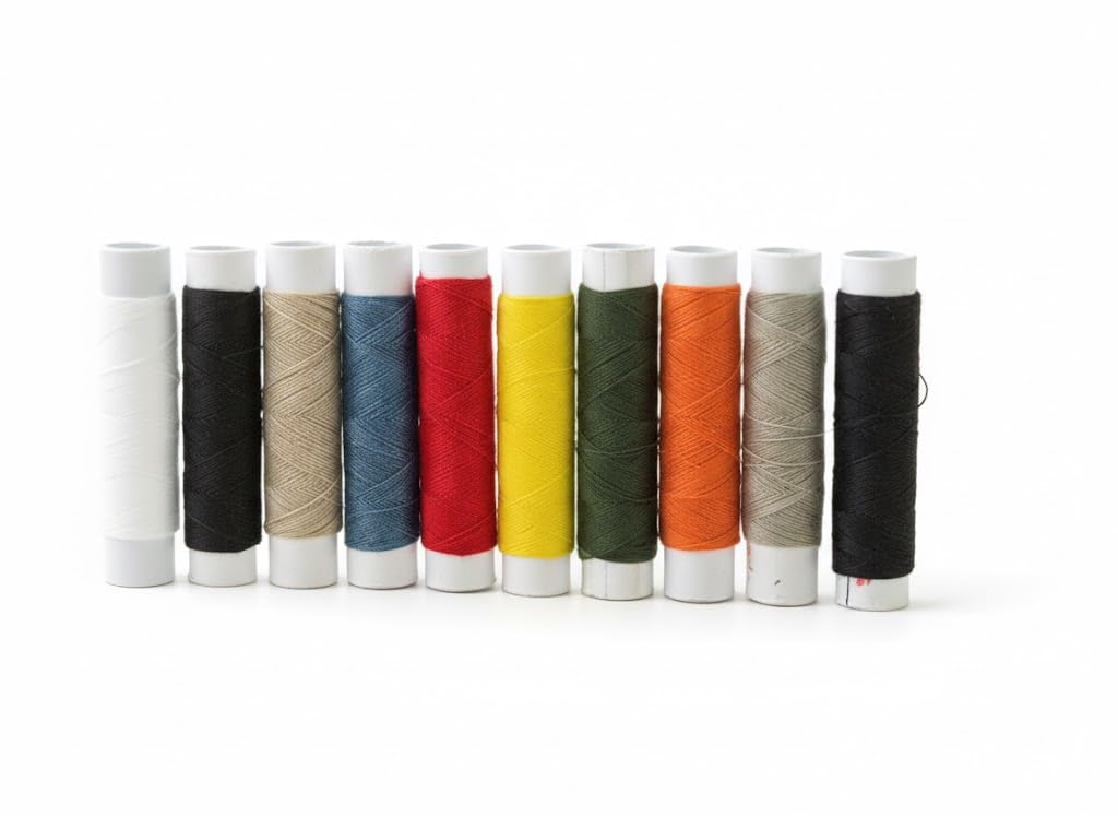 Multi Color Sewing Thread Set, 9 Pieces Multi Use Hand Sewing Accessories for DIY Crafts
