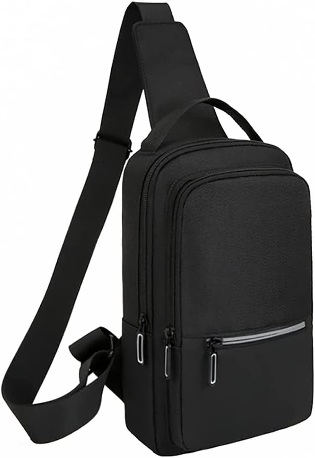 from Energy Case - Anti Theft Sling Bag with USB Charging Port Shoulder Chest Cross Body Backpack