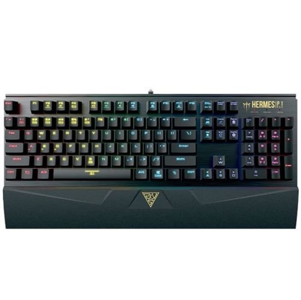 GAMDIAS RGB Mechanical Gaming Keyboard with 32bit Micro-Processor, 2 Macro Keys (HERMES P1)