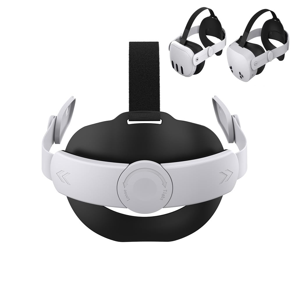 New World Comfort Elite Head Strap for Meta Quest 3/3S, Enhanced Adjustable Replacement Strap for VR Headsets, VR Accessories Heradstrap (No VR Headset Included)