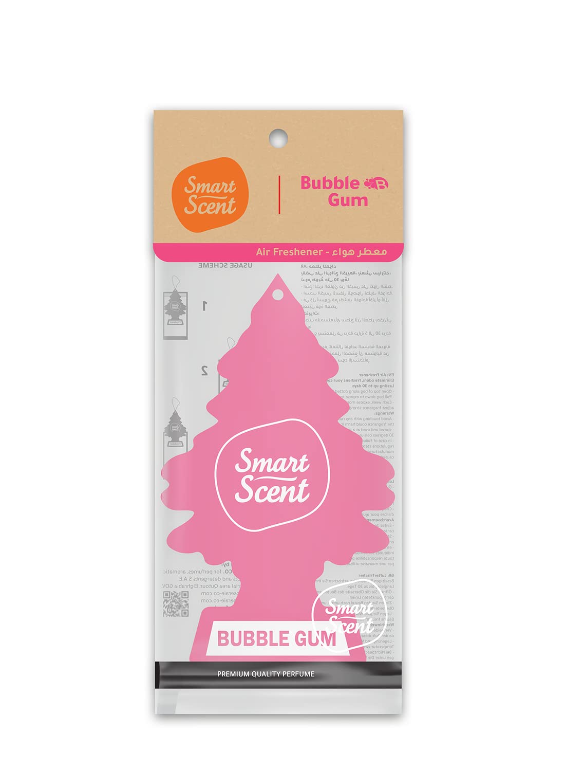 Car Freshener Smart Scent Bubble Gum Mini Paper