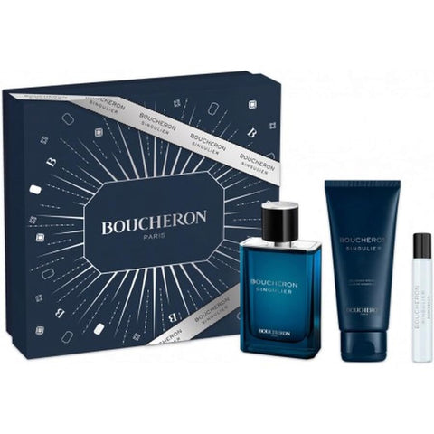 Boucheron Singular Eau de Parfum and Shower Gel 3-Piece Gift Set for Men
