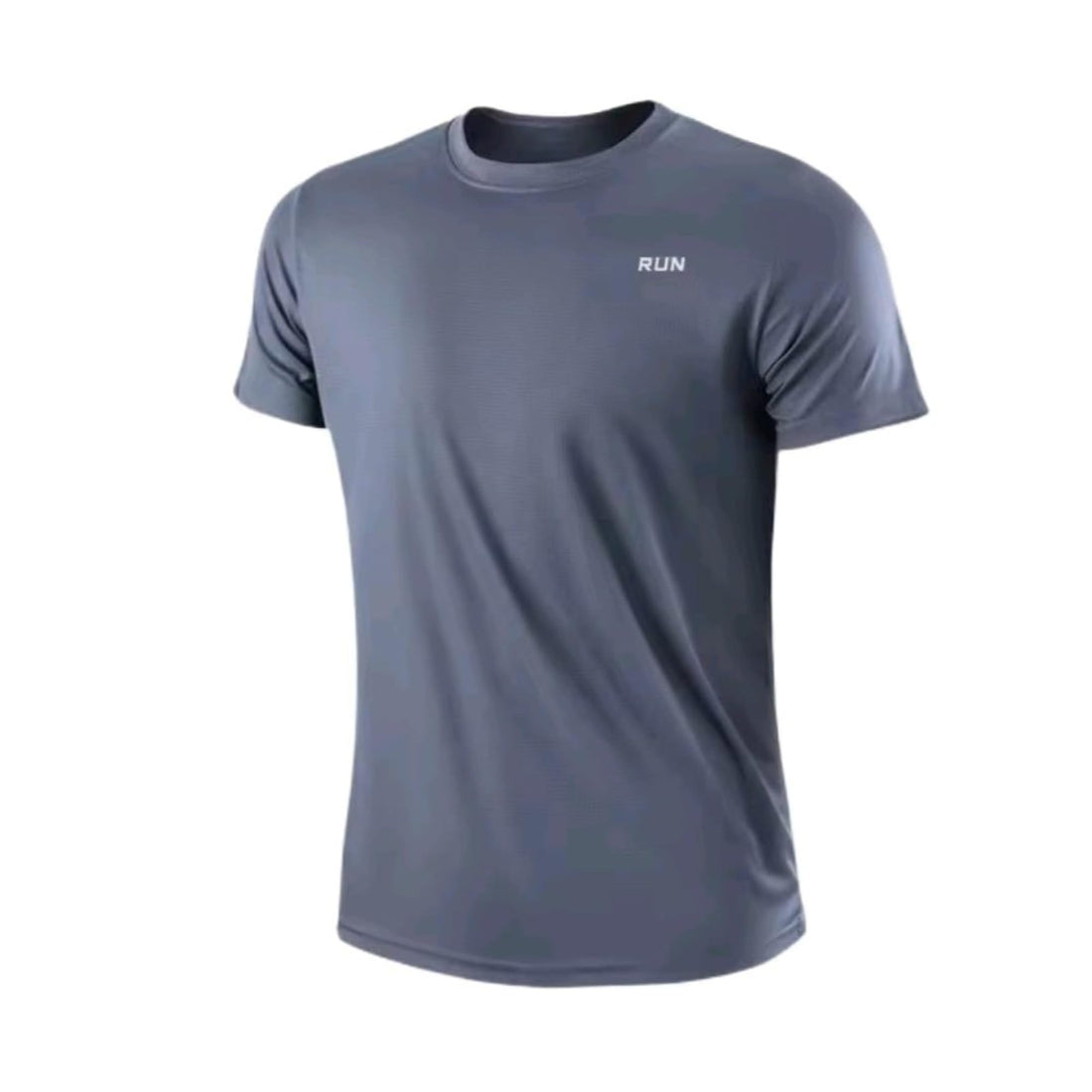 Mens Workout T-Shirt - Loose and Quick Dry - Gym & Running - Tulle Material and Short Sleeve
