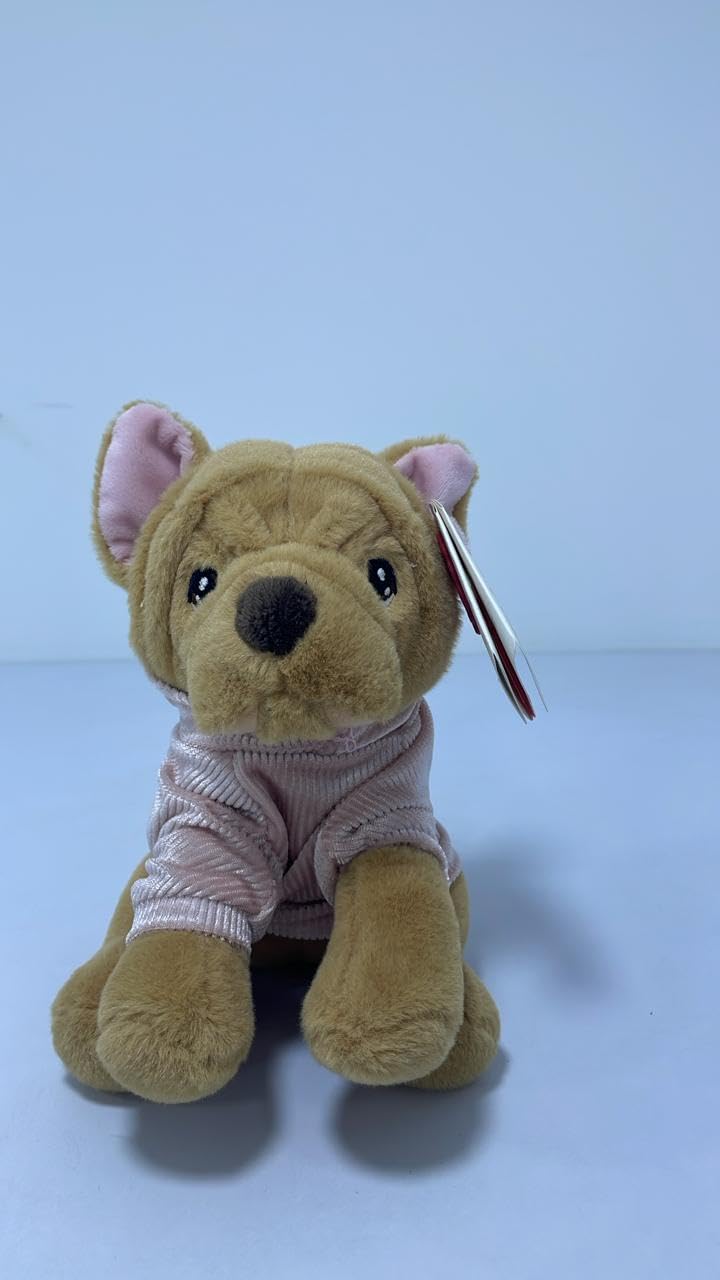 Keel Toys Puppy in Hoodie Soft Toys 4-Pieces, 18 cm Size