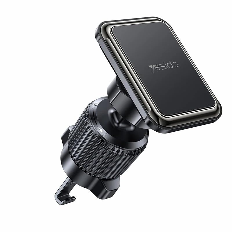 V Volt C245 Strong Magnetic Air Vent Car Phone Holder, 360° Rotating Stand, Secure and Stable Mount, Easy to Install and One-Hand Use, No Obstruction of View