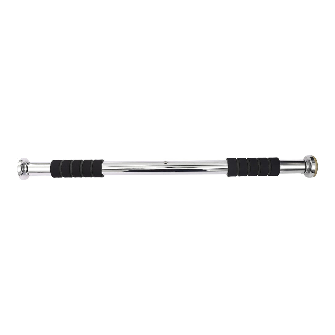 Door Bar For Sports And Fitness, Metal And Sponge Part For Easy Grip Bearing Capacity Up To 100 Kilos - Silver