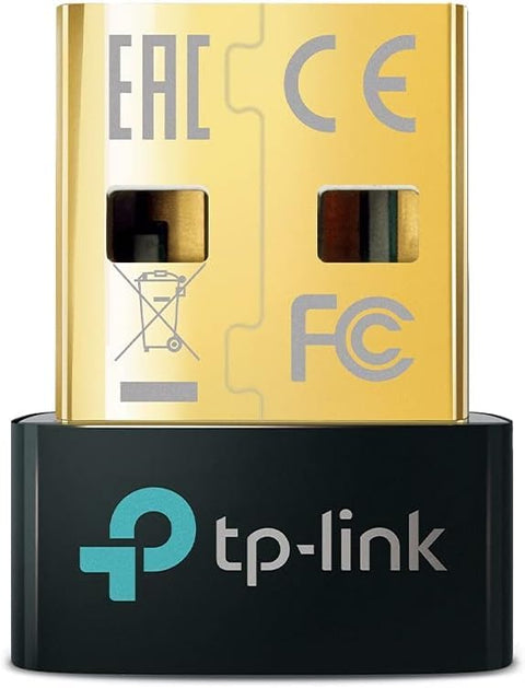 USB Nano Bluetooth 5.0 TP.Link UB500 Adapter – Compact, Fast and Stable for Connecting Computers to Mouse, Keyboard, Headphones, Printers, Smartphones and Tablets