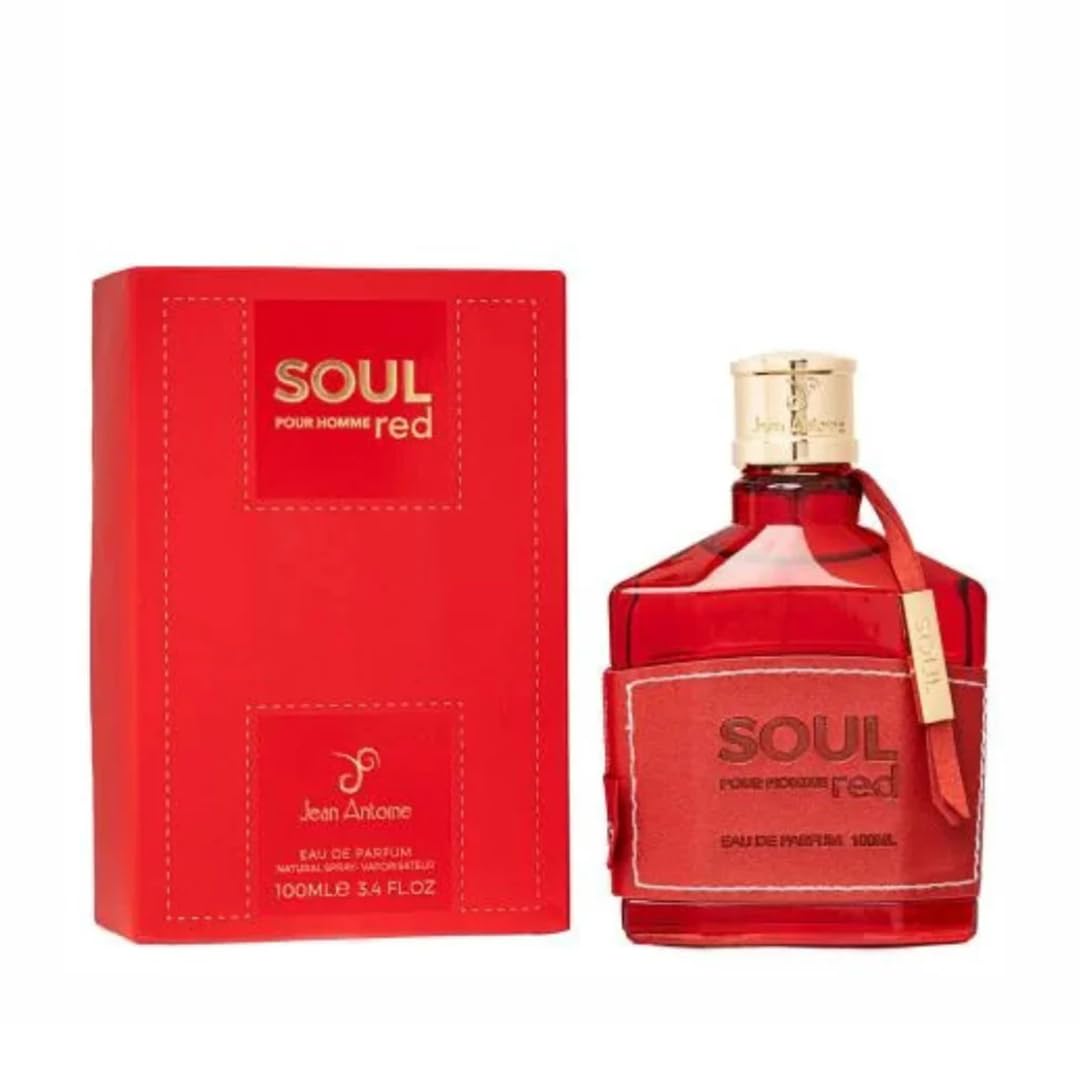 Almas Jean Antoine Soul Red For Men Eau De Parfum 100ml