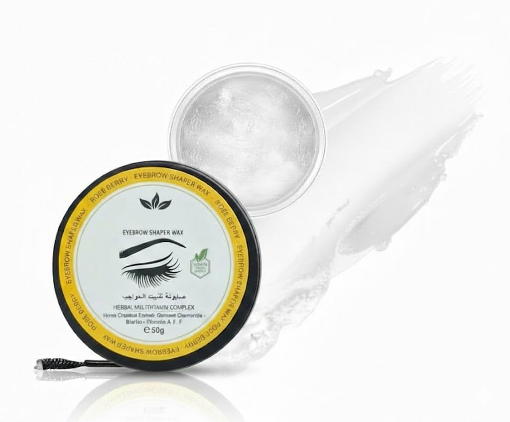 SOAP SHAPER STYLING WAX -HERBAL MULTIVITAMIN COMPLEX Styling Wax, Long-lasting Waterproof Eyebrow Enhancer Gel, 4D Feathery Brows Shaping Soap Brow Freeze-60ML