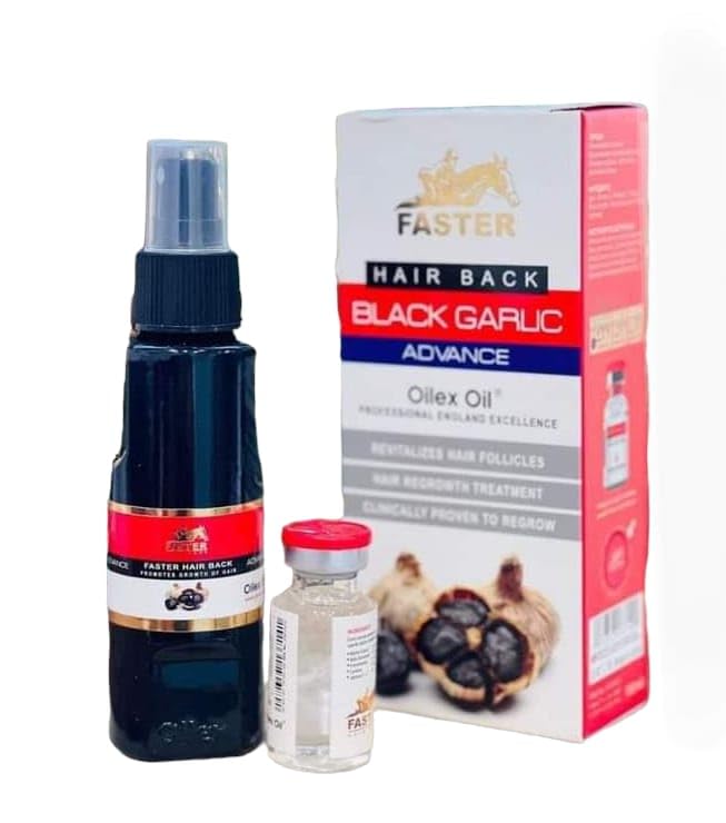 Faster Black Garlic for Hair Loss and Germination