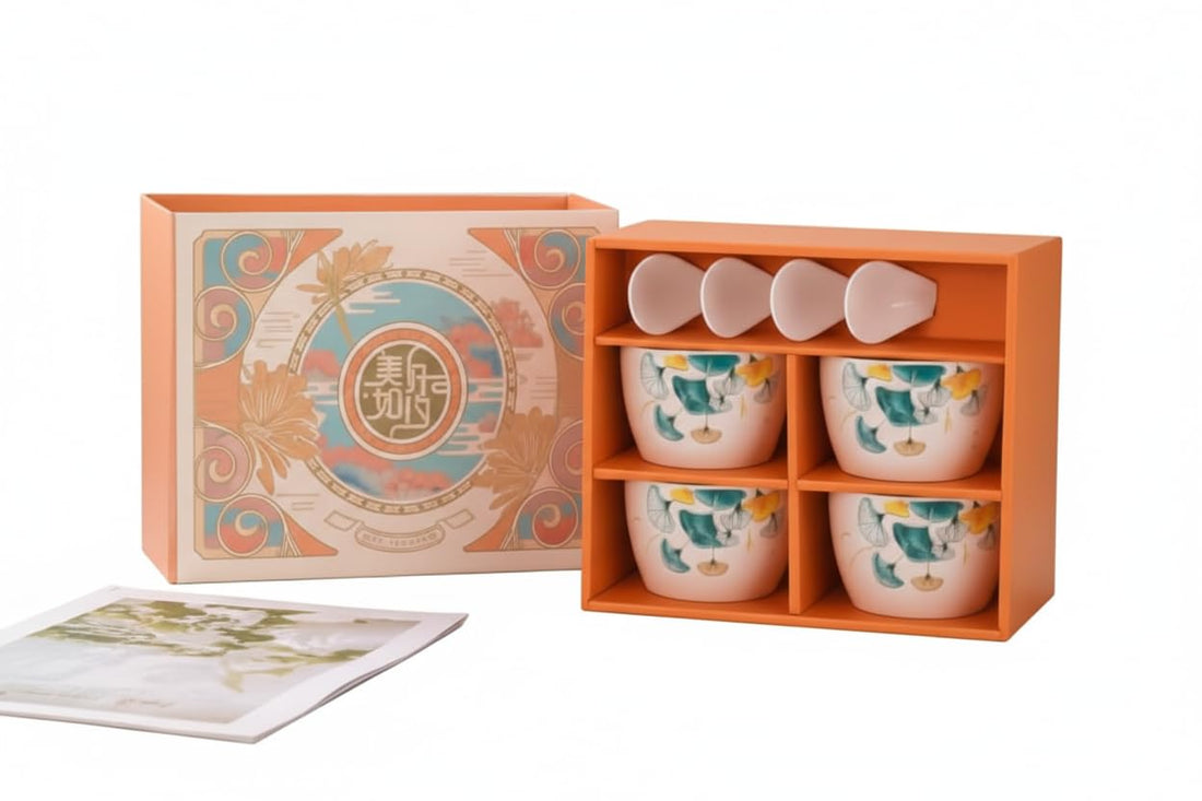 Home Care TT-1515 4-Piece Porcelain Bowl Set with 4 Spoons, Pack of 1, Dining
