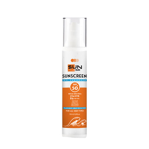 Sun & Sun - Sunscreen Gel SPF 50+ The first sunscreen with certified UVA/UVB / "PA++++" protection from So Sandy
