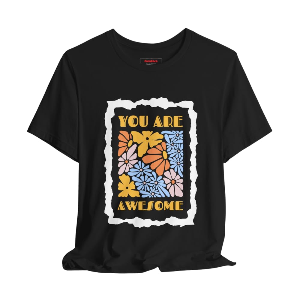 Say My Name Cotton Crewneck T-Shirt SideSeamed
