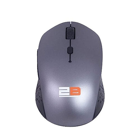 2B Bluetooth 3.0-5.0 - 2.4GHz Mouse with 800/1200/1600 DPI, Gray