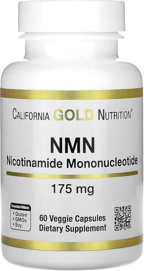 NMN 175mg – 60 Veggie Capsule – Cellular Energy & Healthy Aging Support – NAD+ Precursor – Non-GMO, Gluten-Free