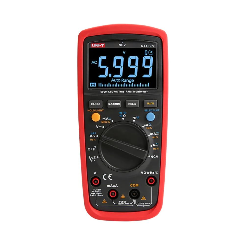 UT139S UNI-T CAT III 600V Digital Multimeter
