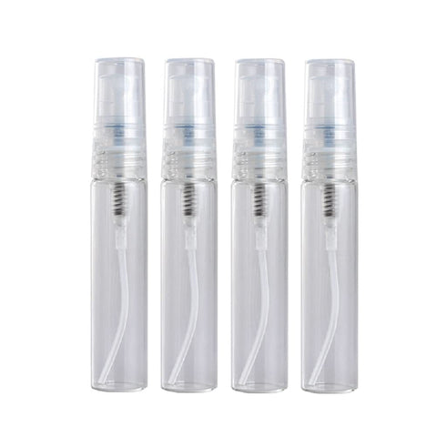 10 Packs Mini Portable Spray Bottle, 5ml Clear Plastic Spray Bottle Empty, Pen Mini Fine Mist Perfume Bottle, Travel Bottle Fragrances Perfume Atomizer, Refillable Empty Sample Container