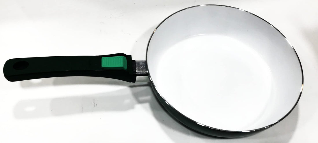 Ceramic coated deep frying pan 28 cm