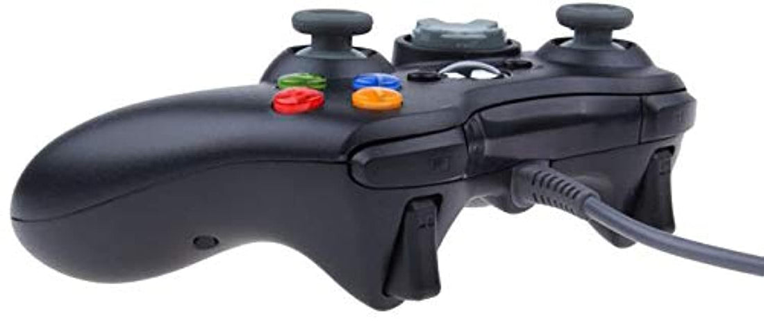 Wired Controller Gamepad Joystick for Xbox 360 (Black)