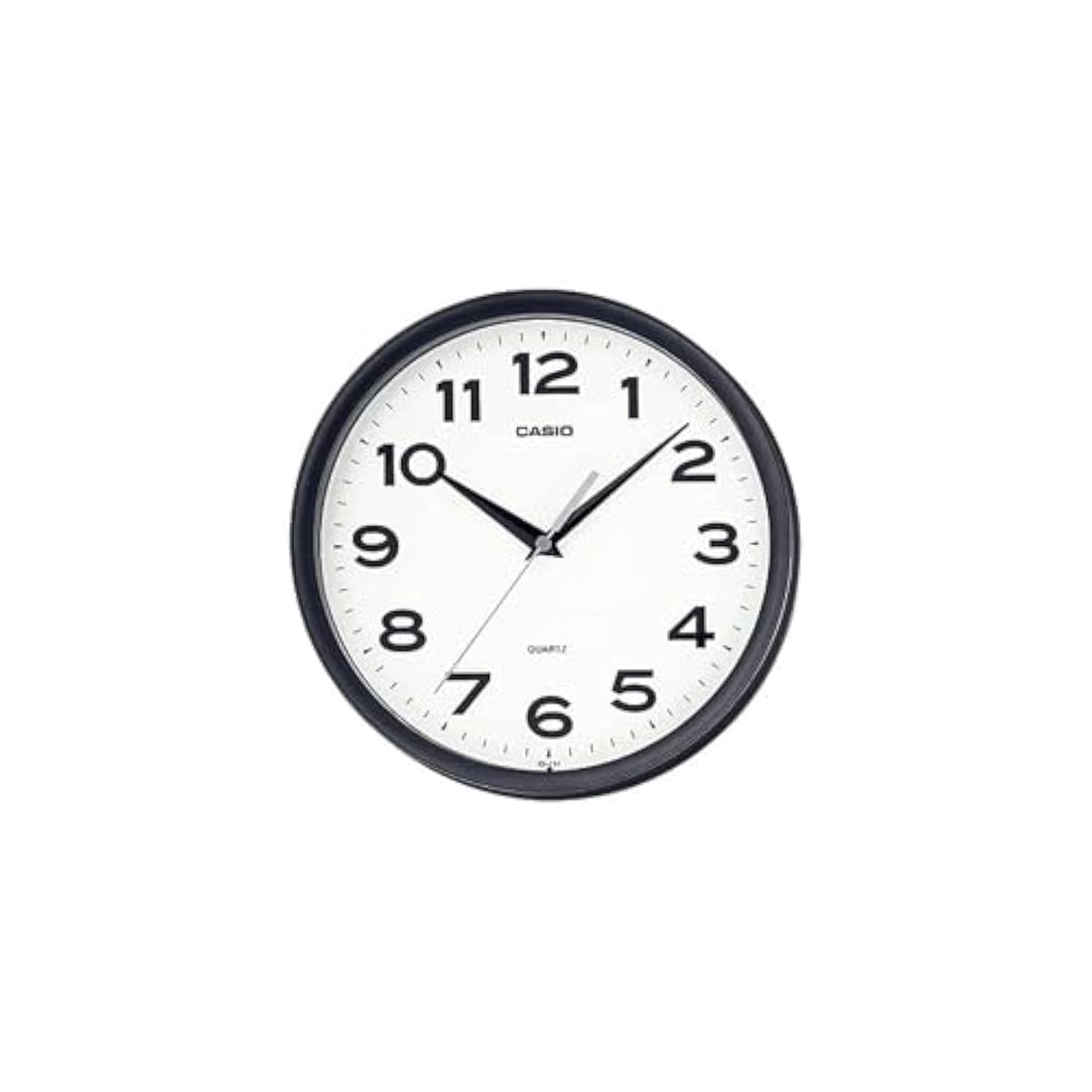 Casio Wall Clock Analog White Dial Case and Bezel Resin Material IQ-151-1DF