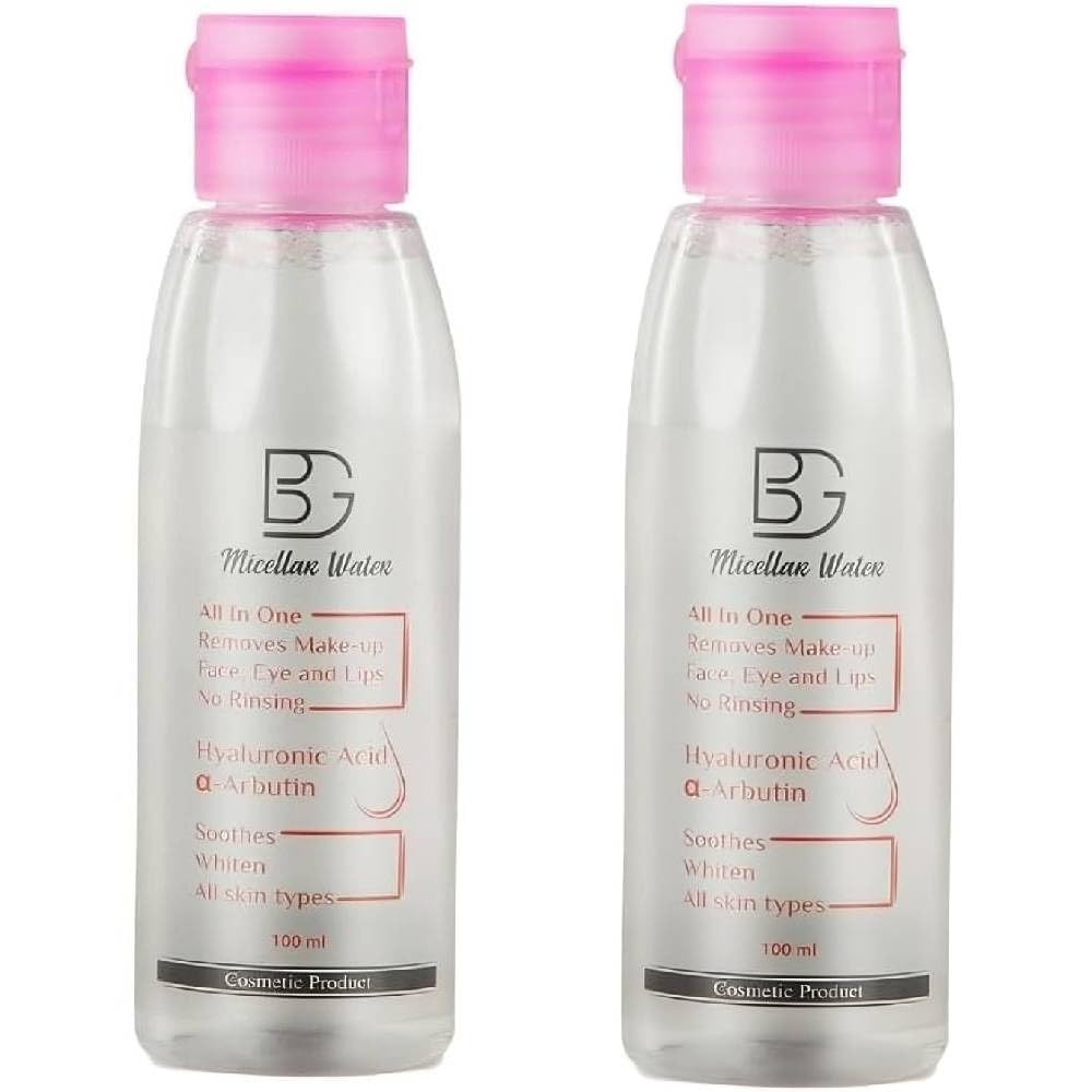 BG Micellar Water Gentle Makeup Remover & Skin Cleanser 100 ml (1+1)
