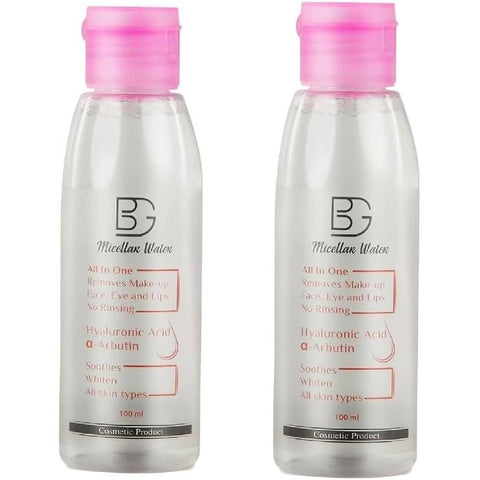 BG Micellar Water Gentle Makeup Remover & Skin Cleanser 100 ml (1+1)