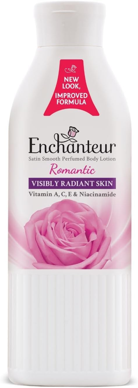 Romantic Moisturizing Body Lotion with Vitamin A, C, E and Niacinamide, 250ml