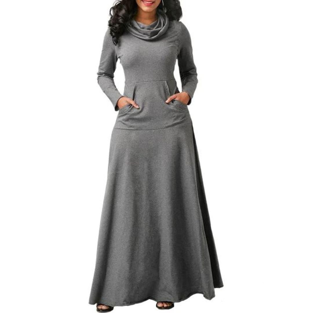 Women's Swing Pockets Maxi Dress