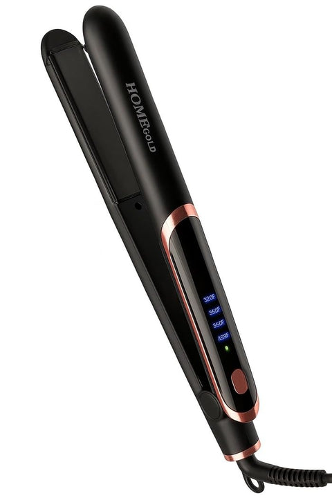 Salon Quality Hair Straightener & Styler Perfect for Curly and Straight Hair, 30 Seconds Fast Heat Up HG-219