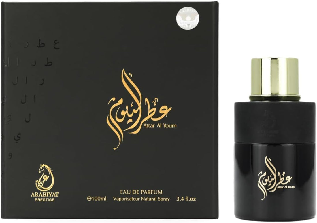 Arabiyat Prestige Attar Al Youm Eau de Parfum Women and Men (Unisex), 100ml Made in UAE