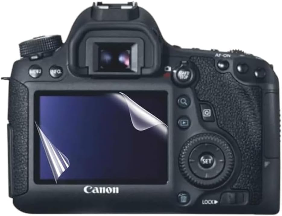 ARROWS TPU hydrogel Screen Protector for Canon EOS 6D - Not A Glass (Three Screen)