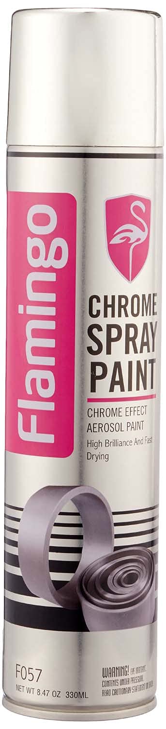 FLAMINGO CARCARE TECH chrome spray paint 330 mll