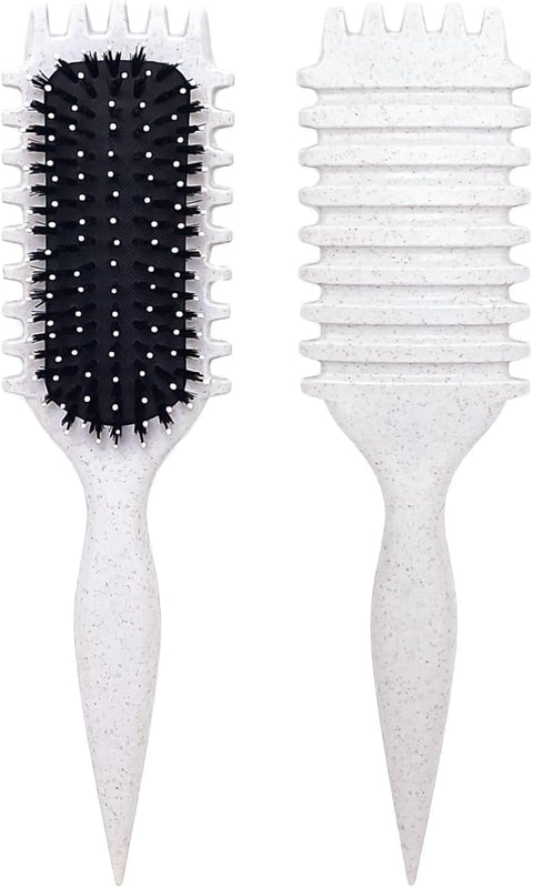 Alice Curly Hair Brush Styling-Bright Gray