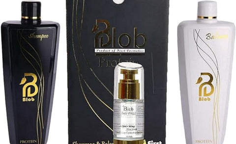 Blob After Protein Hair Care Kit (Shampoo + Conditioner + Serum 55)