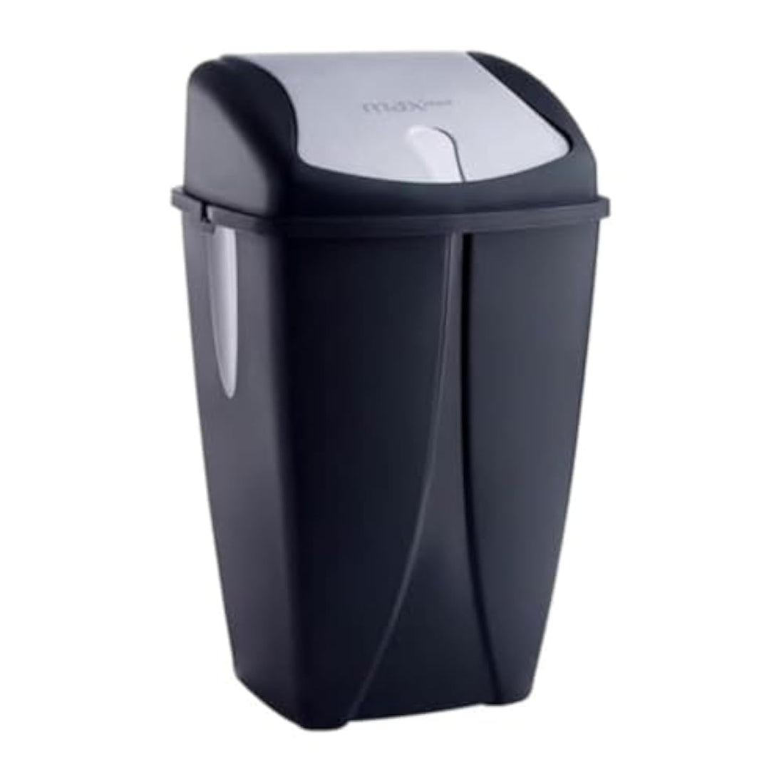 Max Plast Sharp Trash Bin,25 Liter, Black Color