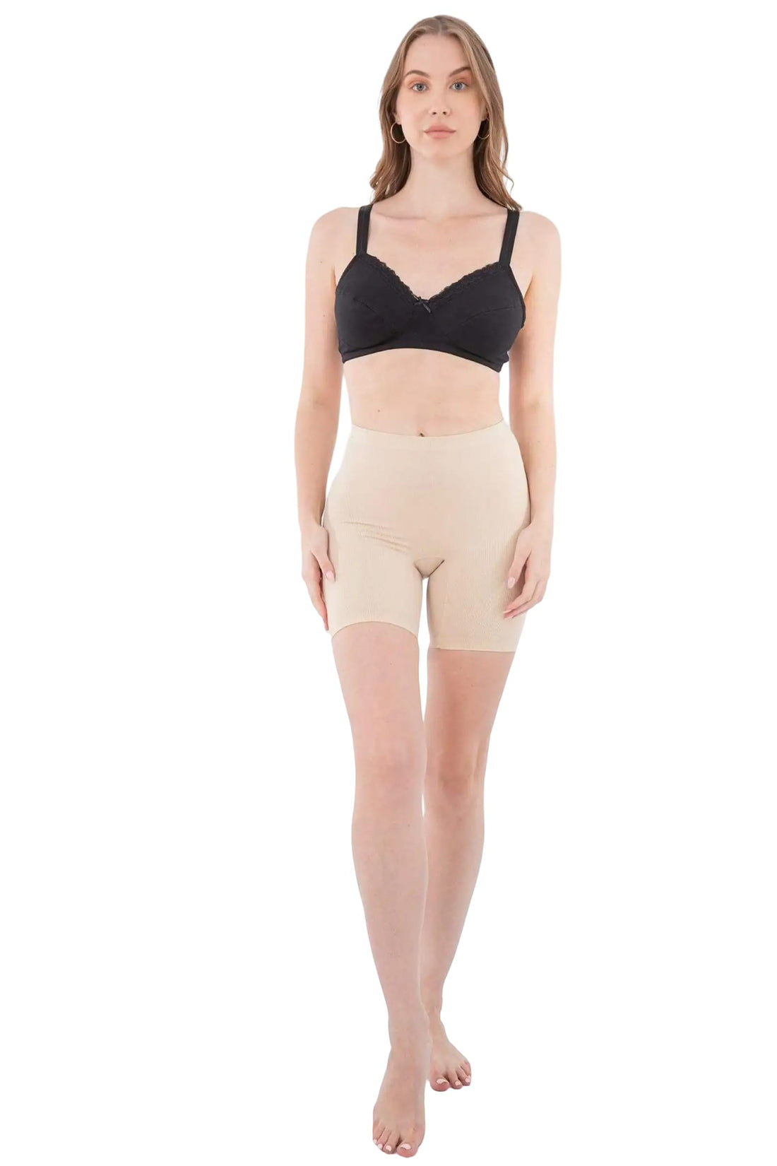 CARINA Womens Microfiber Shorts Corset Corset