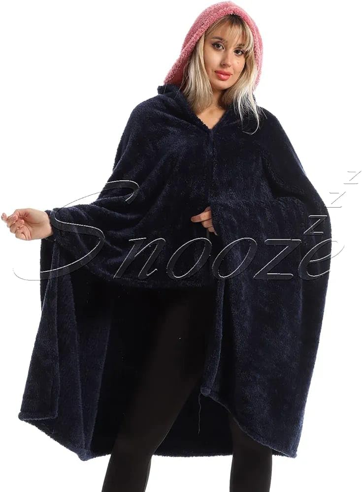 Moro Moro 3 Oversized Wearable Blanket with Hood for Men and Women High Warmth
