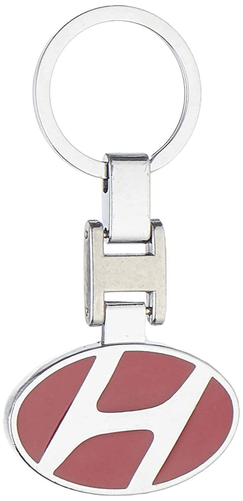 Other Car KeyChain with Hyundai Logo, Car Keyring Auto Decoration Accessories - Red