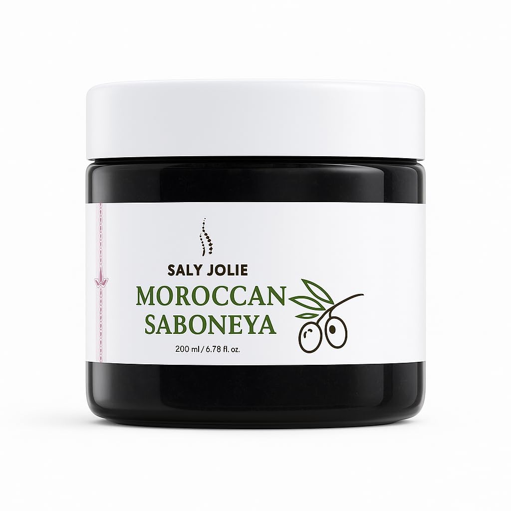 Saly Jolie Moroccan Organic Blue Soap with Saharian Nila
