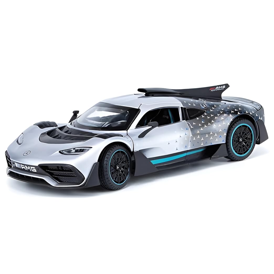 Luxury Sports Car (- Silver - 1:24)