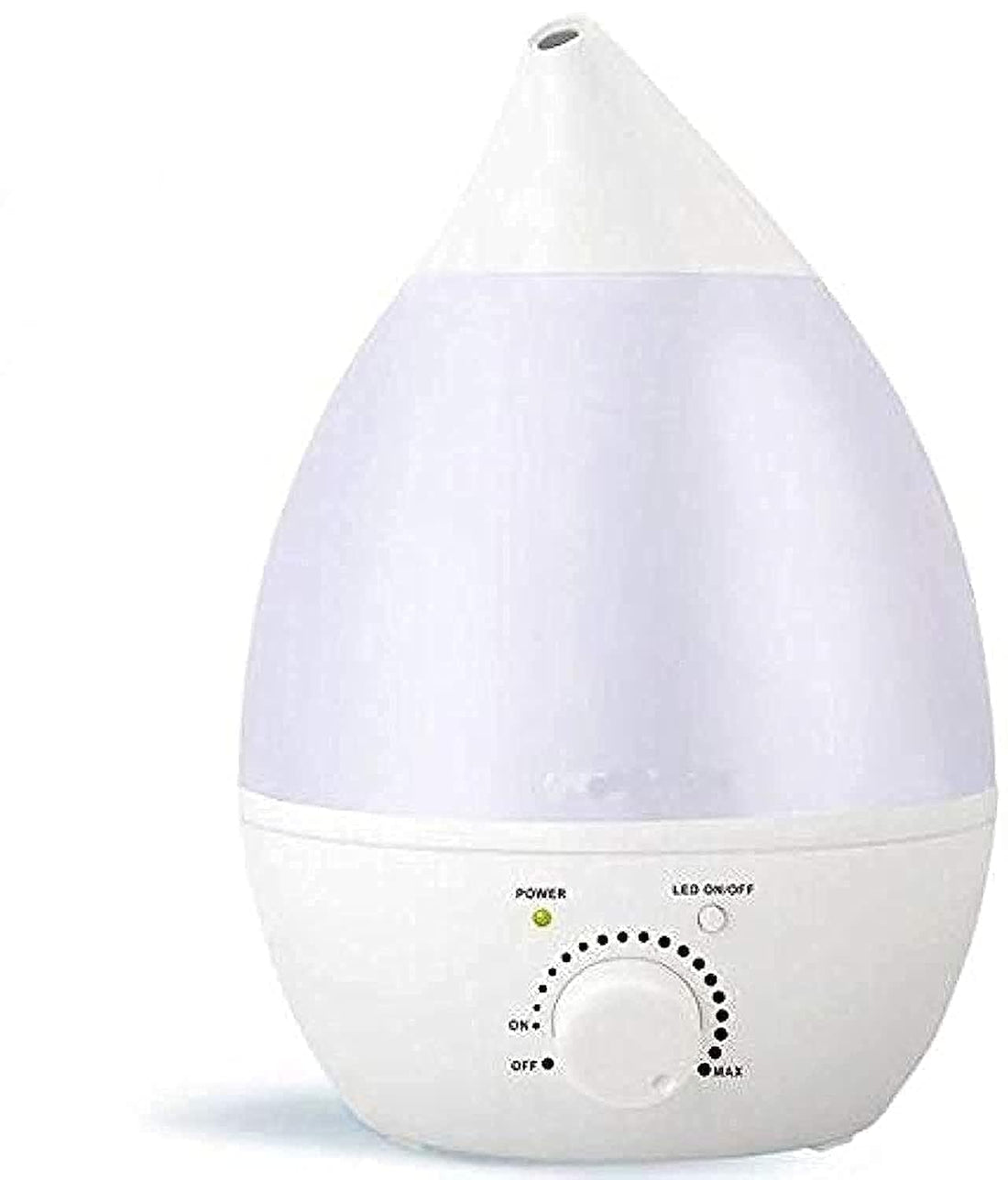 Electric Humidifier with Bakhour Scent (2.2L, White)