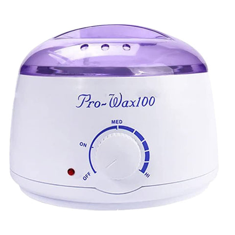 Waxing Kit, LOVNOV Wax Warmer Hair Removal for Women Men with 2 Hard Wax Beans for Hair, Eyebrow, Facial, Bikini, Brazilian, Full Body Painless Waxing at Home