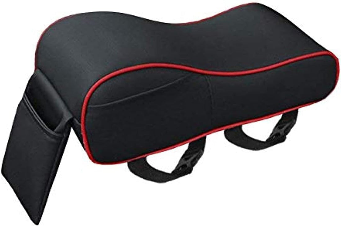 High Quality Memory Foam Car Armrest with Phone Holder Suitable for Most Cars Black
