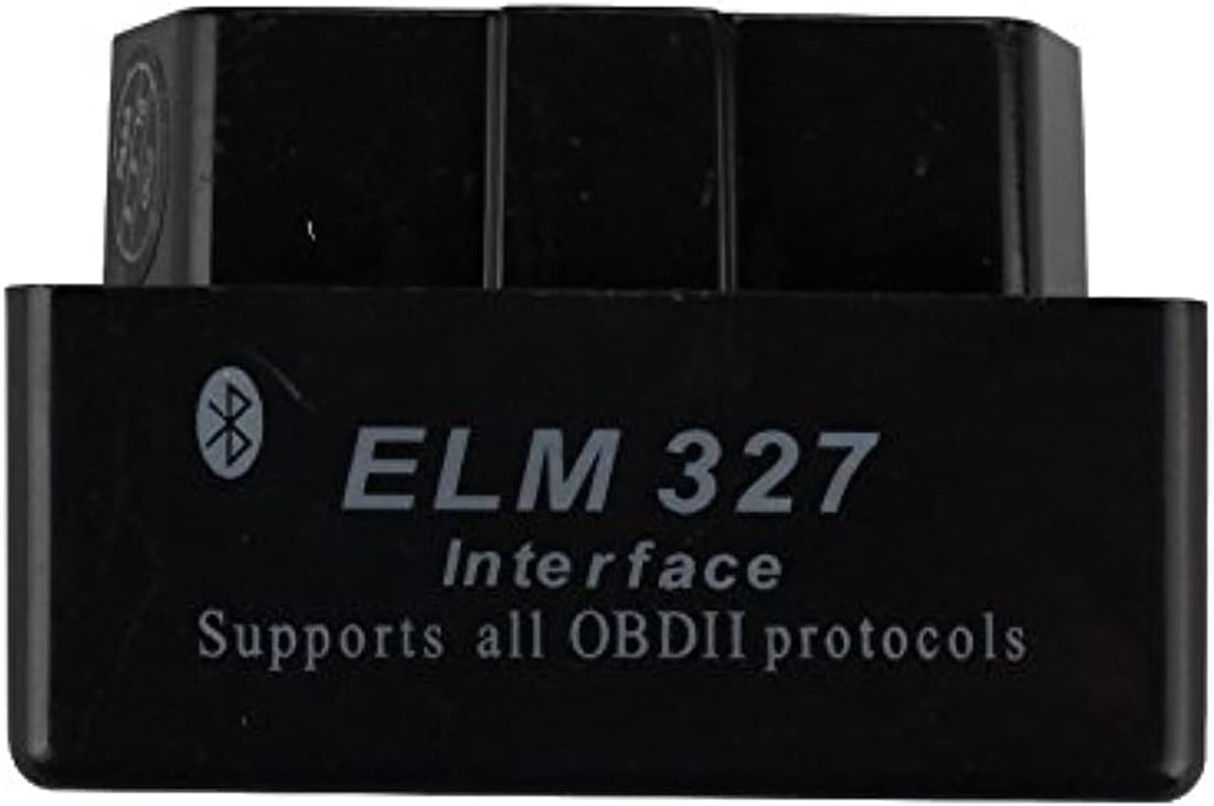 DIY-Kit Elm Bluetooth OBDII/OBD 2 Car Errors Diagnostic Scanner (V2.1 Model SE-02, Black Version)-Blue V1.5 OBD2 ELM327 Bluetooth Interface Auto Car Scanner OBD II