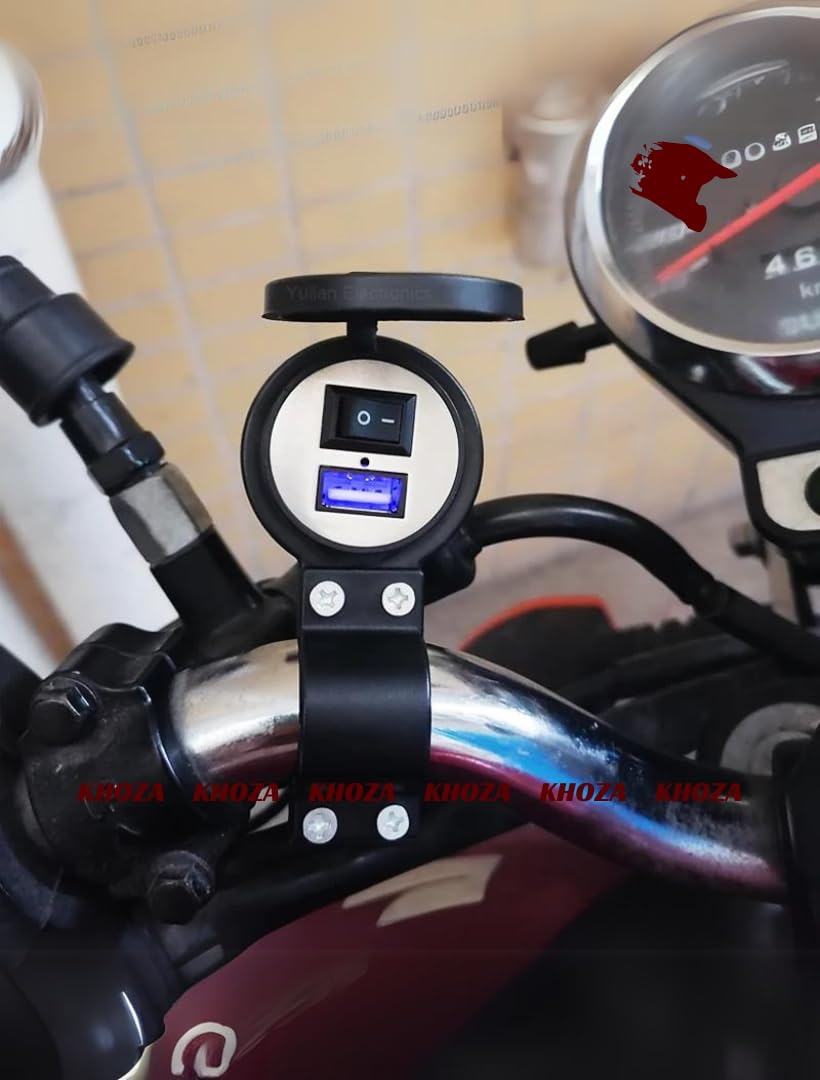 USB motorcycle charger