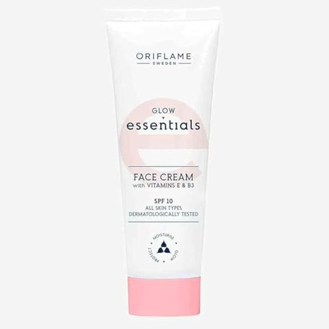 Oriflame Glow Essentials Face Cream with Vitamins E And B3 SPF,0.3-75ml