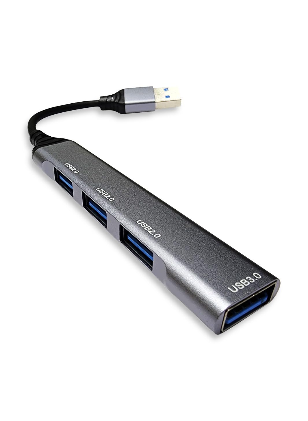 High quality mini aluminum alloy usb HUB four in one adapter docking station usb hub for computer mobile phone